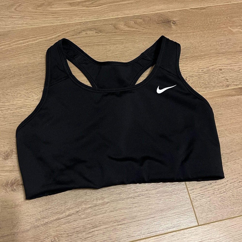 Nike Black Sports Bra - unpadded - Size M (fits like S)